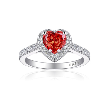 Eternal Rose Jewelry Gift Box / Heart Promise Ring