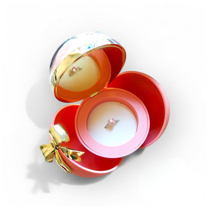 Eternal Rose Jewelry Gift Box / Heart Promise Ring