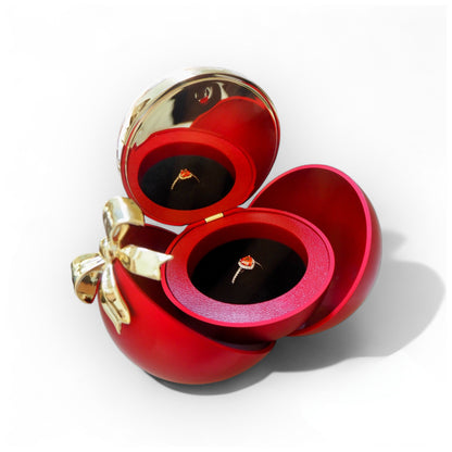 Eternal Rose Jewelry Gift Box / Heart Promise Ring