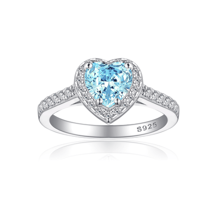 Eternal Rose Jewelry Gift Box / Heart Promise Ring