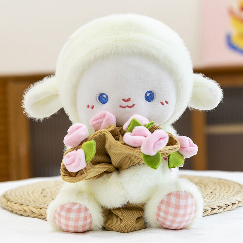 Cute sheep plush toy
