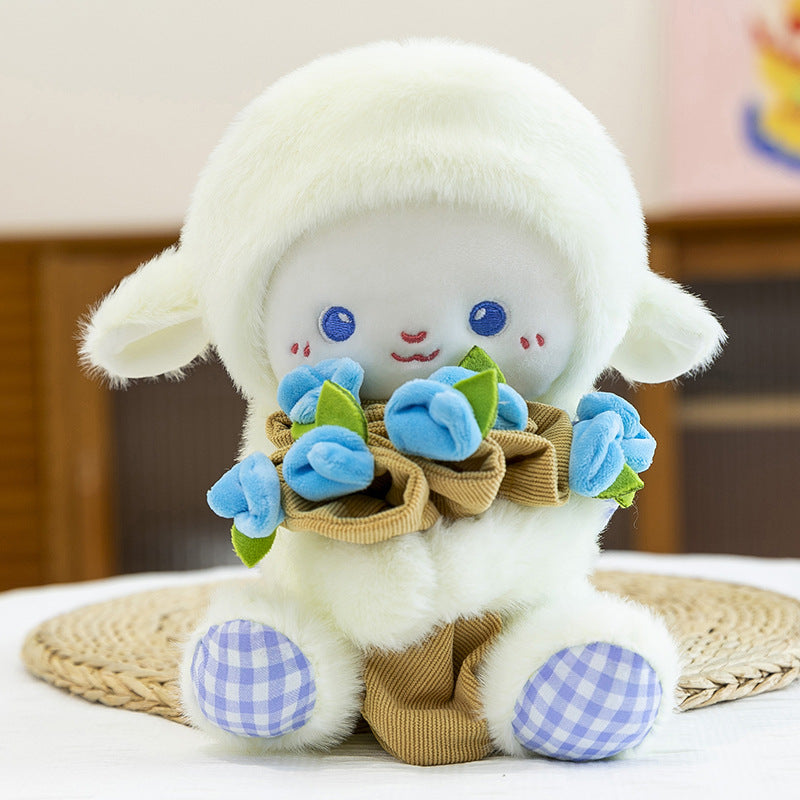 Cute sheep plush toy
