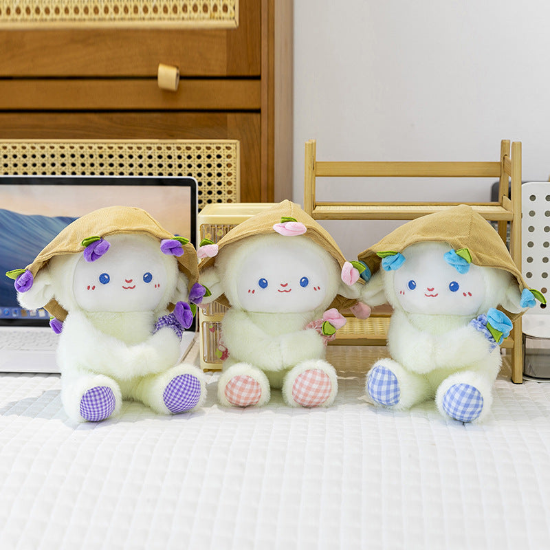Cute sheep plush toy