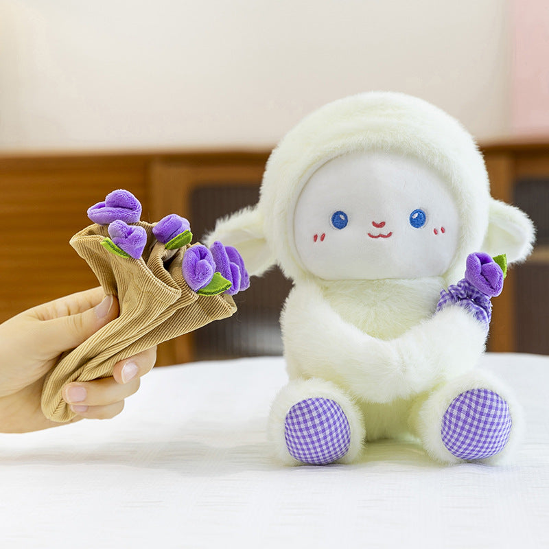 Cute sheep plush toy