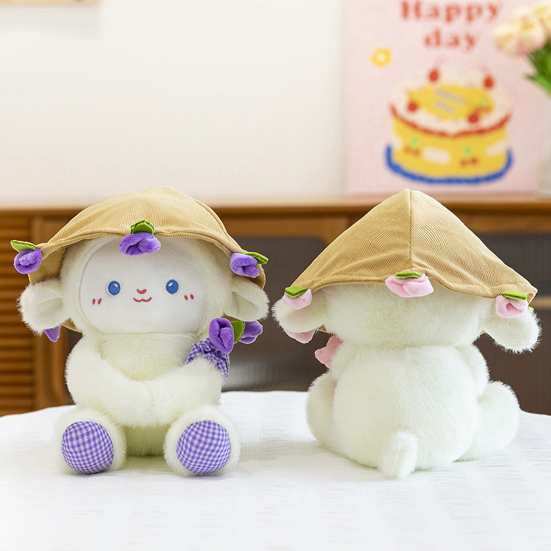 Cute sheep plush toy