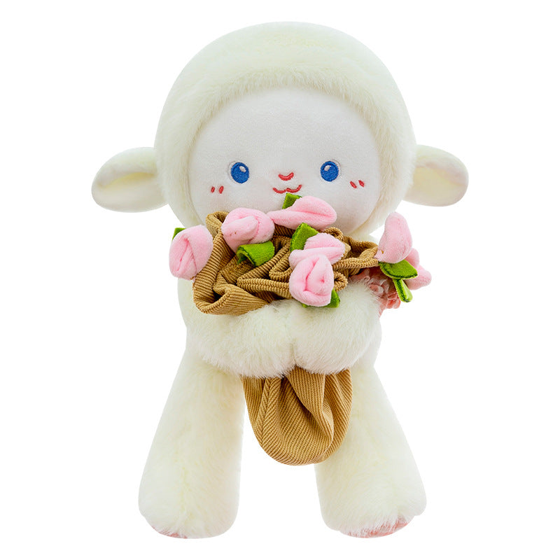Cute sheep plush toy
