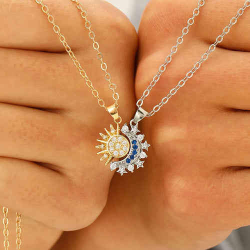 Jewerly moon and sun